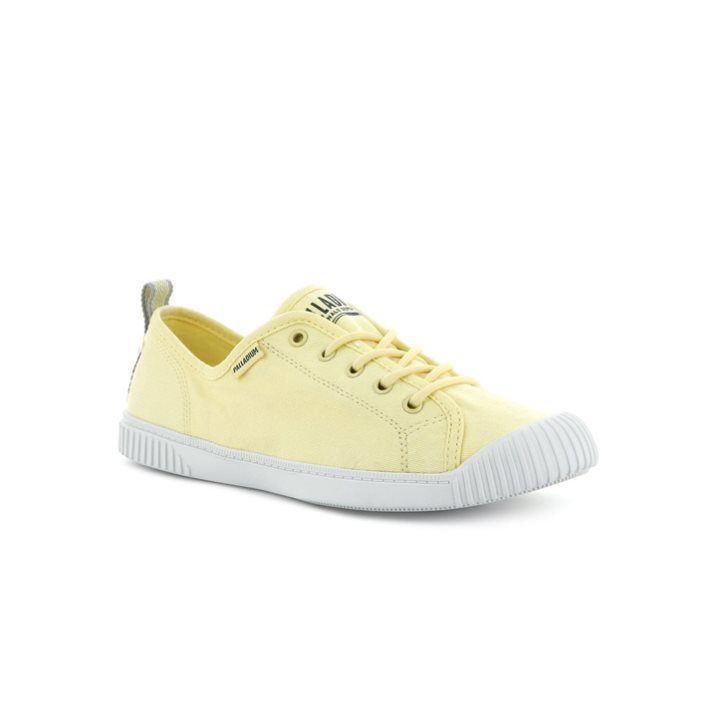 Dámské Tenisky Palladium Easy Krajkové Platene Low Tops Žluté | CZ FCV-64R